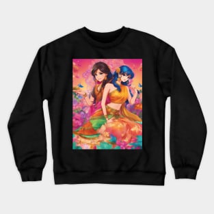 i love anime sister Crewneck Sweatshirt